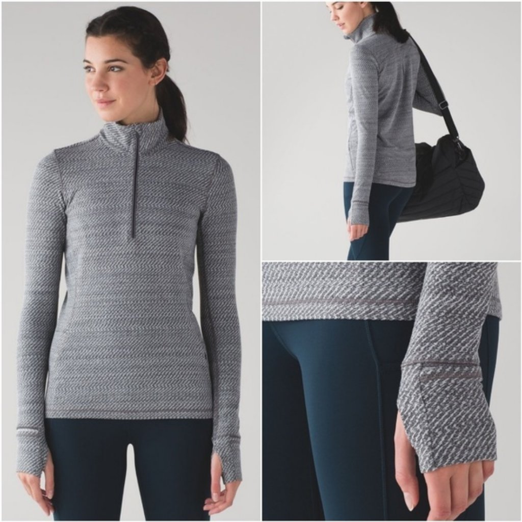 Lululemon Outrun 1/2 Zip Long Sleeve Pullover